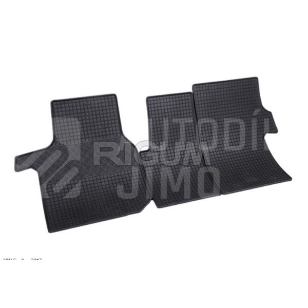 Gumové autokoberce VW Crafter 2017-, 3 místa Gumové autokoberce VW Crafter 2017-, 3 místa