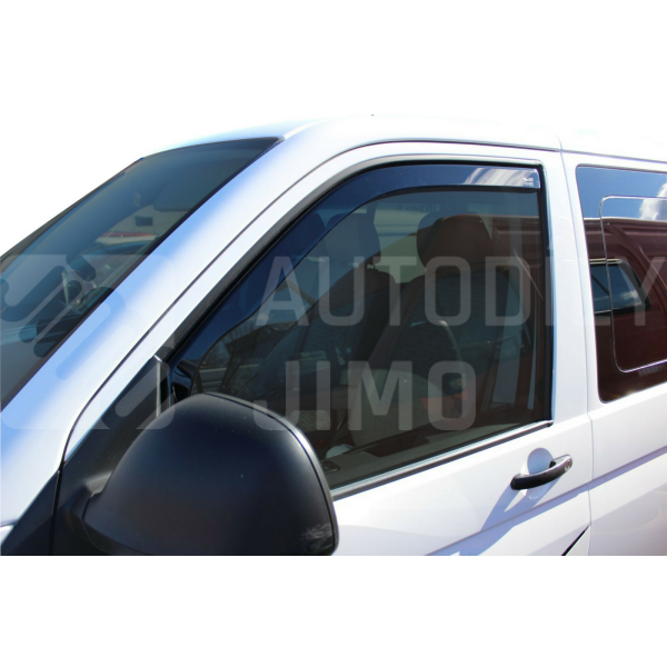 HEKO Ofuky oken VW T5, T6 Transporter Caravelle 2003-2022 celkový pohled