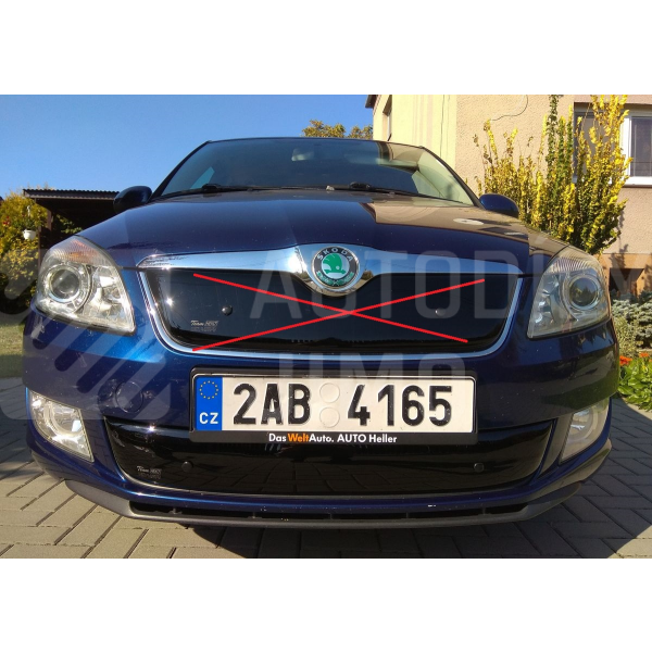 Heko Zimní clona chladiče Škoda Fabia II Roomster II 2010-2015 dolní