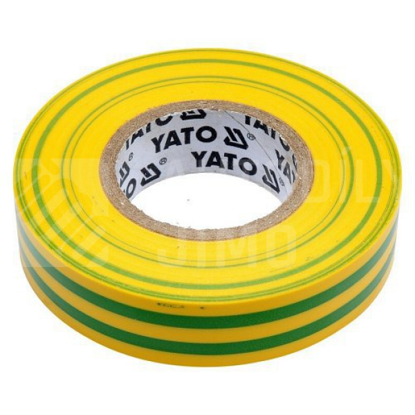 Izolační páska elektrikářská PVC 15mm / 20 m žlutozelená