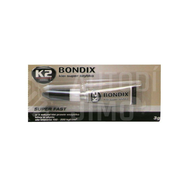 K2 BONDIX 3 g - vteřinové lepidlo