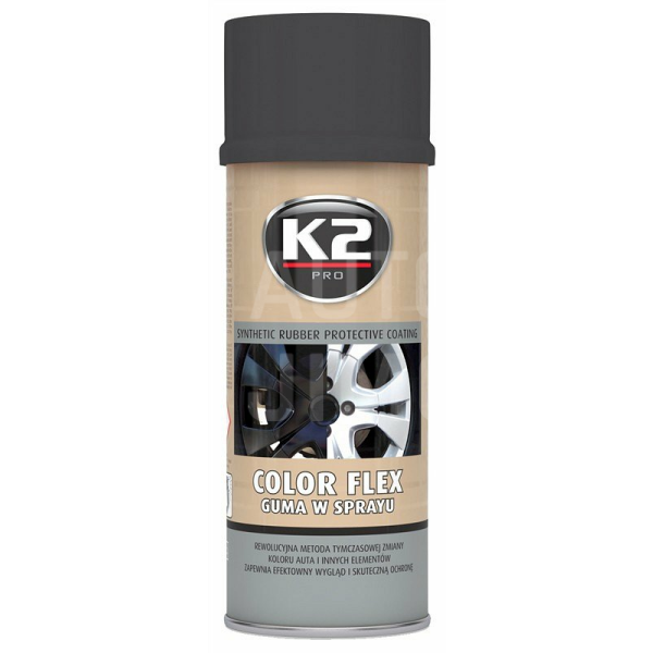 K2 COLOR FLEX 400 ml (černá matná)