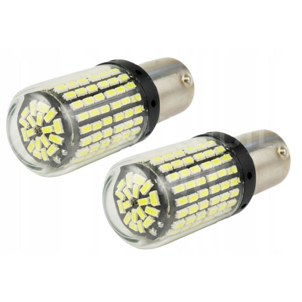 Superlight LED žárovka P21W do denního svícení Škoda BA15S pár Superlight LED žárovka P21W do denního svícení Škoda BA15S pár