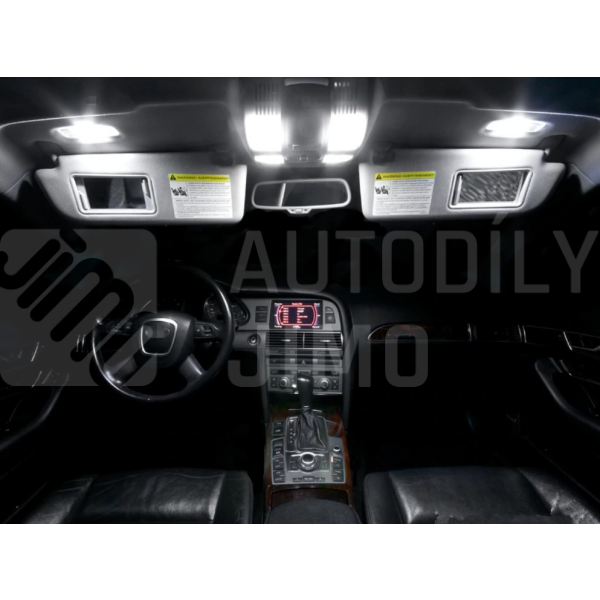 LED osvětlení interiéru Audi A6 C6 Avant LED osvětlení interiéru Audi A6 C6 Avant