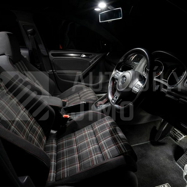 LED osvětlení interiéru VW Golf VI LED osvětlení interiéru VW Golf VI