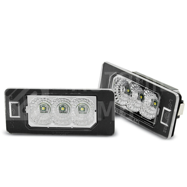 LED osvětlení SPZ, čiré, cree led, BMW E90, E91, E92, E93, E39, E60, E61, E70, E71, E82, E88 