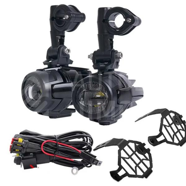 ST Tuning LED světla s ochranným krytem pro BMW R1200 GS a R1250 GS LC 2013-2019 ST Tuning LED světla s ochranným krytem pro BMW R1200 GS a R1250 GS LC 2013-201