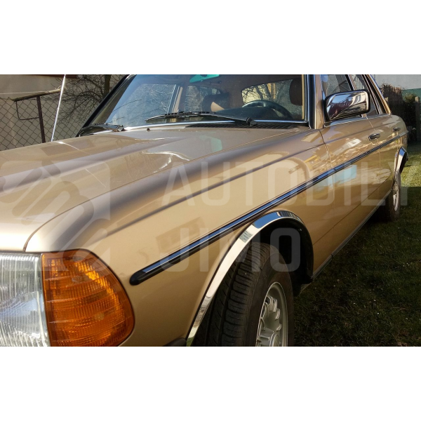 Lemy blatníku Mercedes-Benz W123 1976-1985 Lemy blatníku Mercedes-Benz W123 1976-1985