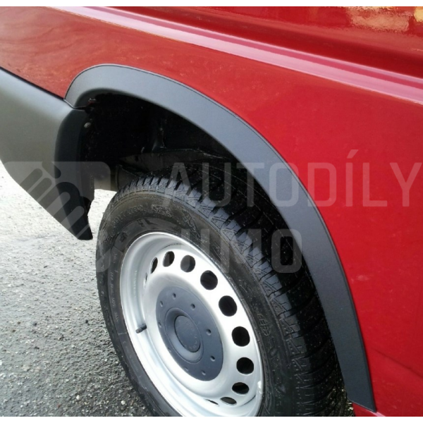Lemy blatníku VW Transporter T4 1990-2003 černé provedení Lemy blatníku VW Transporter T4 1990-2003 černé provedení