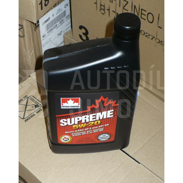 Motorový olej Petro Canada Supreme SAE 5W-20 1l