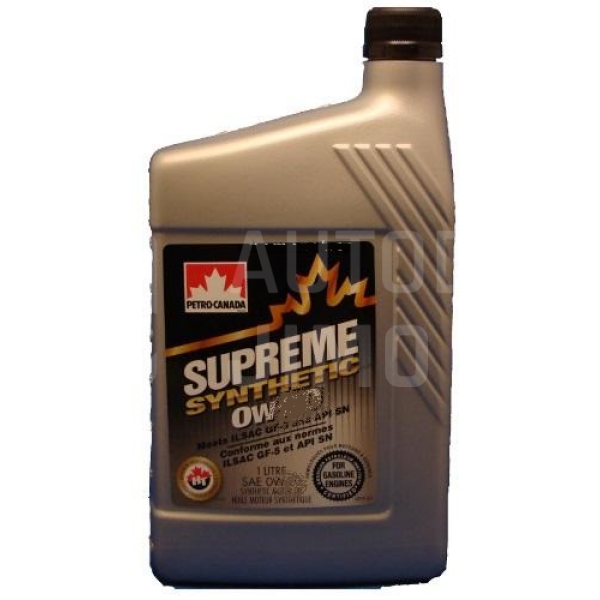 Motorový olej PETRO-CANADA SUPREME SYNTHETIC SAE 0W-30 1L Motorový olej PETRO-CANADA SUPREME SYNTHETIC SAE 0W-30 1L