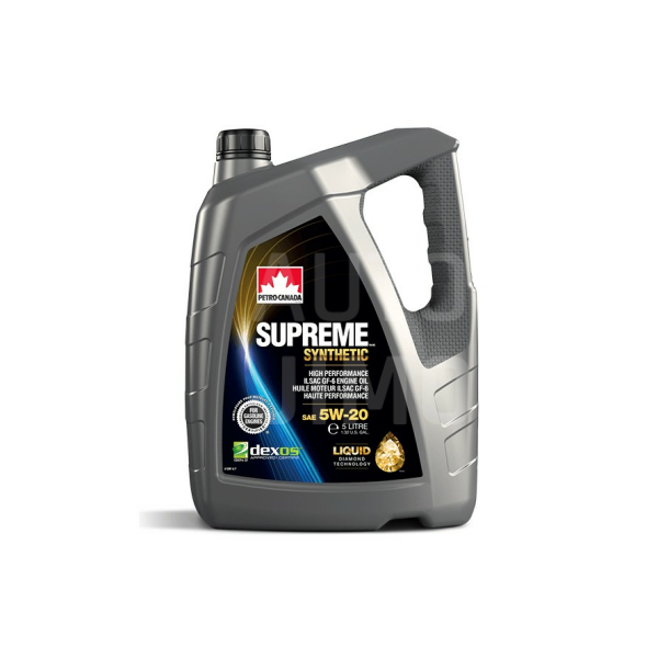 Motorový olej Petro-Canada Supreme Synthetic SAE 5W-20 5l