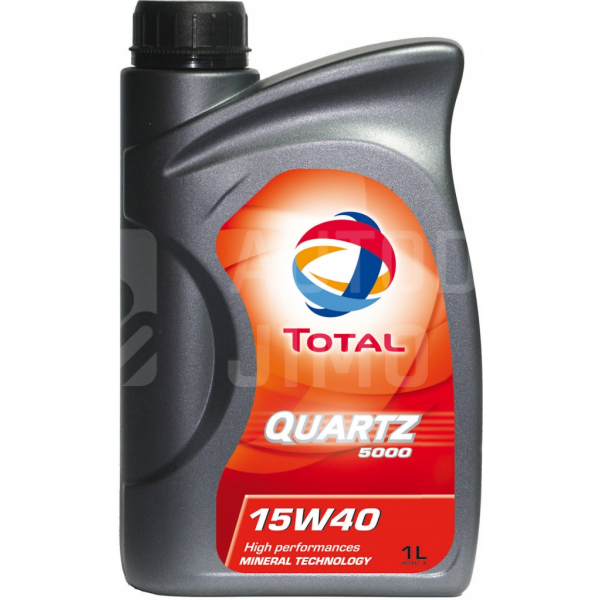 Motorový olej TOTAL QUARTZ 5000 15W-40 1l Motorový olej TOTAL QUARTZ 5000 15W-40 1l