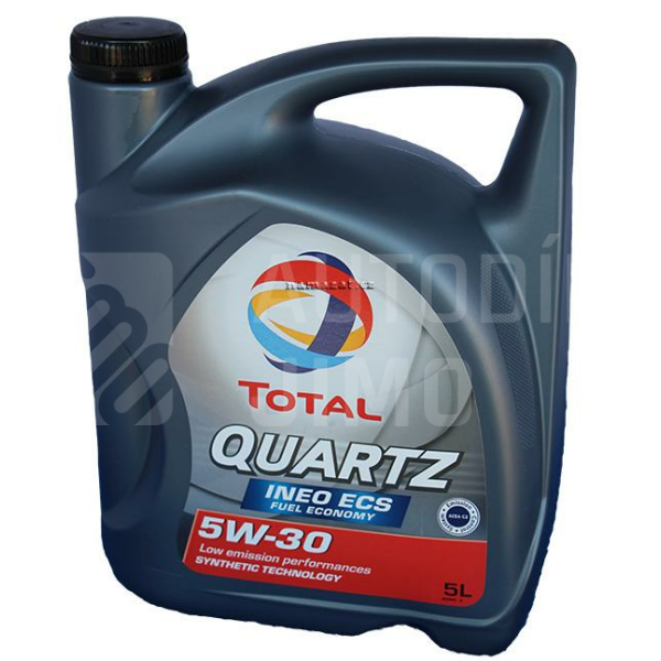 Motorový olej TOTAL QUARTZ INEO ECS 5W-30 5l  Motorový olej TOTAL QUARTZ INEO ECS 5W-30 5l