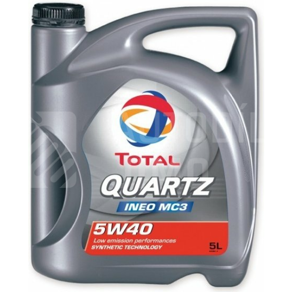Motorový olej TOTAL QUARTZ INEO MC3 5W-40 5l