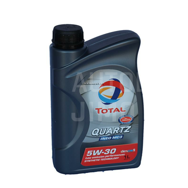 Motorový olej TOTAL QUARTZ INEO MC3 SAE 5W-30 1l Motorový olej TOTAL QUARTZ INEO MC3 SAE 5W-30 1l