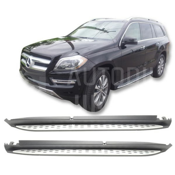 STTuning boční nášlapy Mercedes Benz GL, GLS, X166 2012-2019