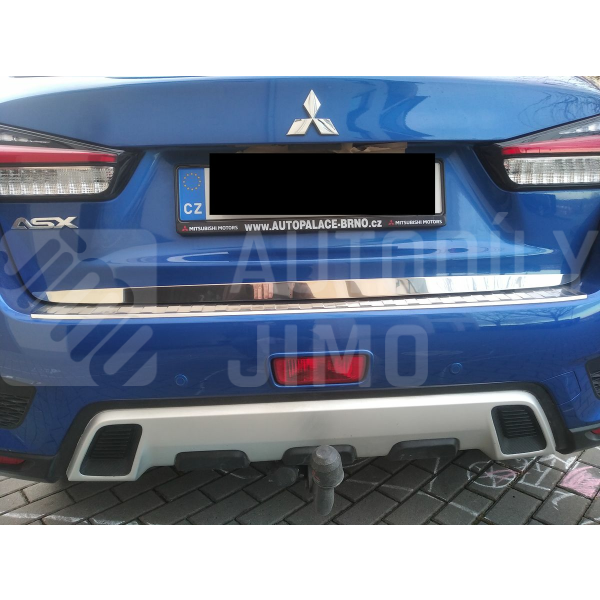 Nerezová ozdobná lišta kufru MITSUBISHI ASX, 10 - Nerezová ozdobná lišta kufru MITSUBISHI ASX, 10 -