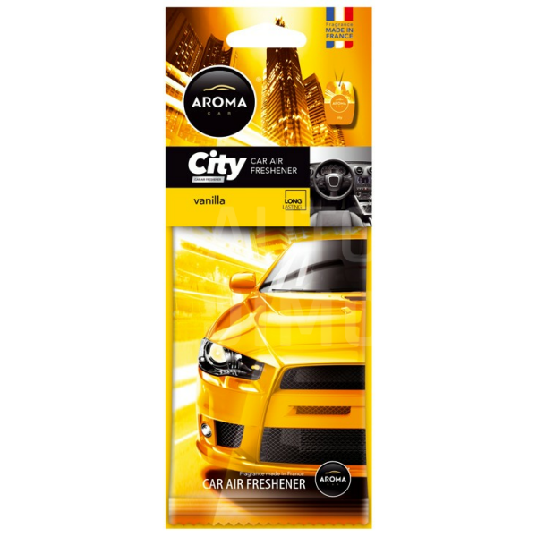 Osvěžovač Aroma CAR CITY VANILLA