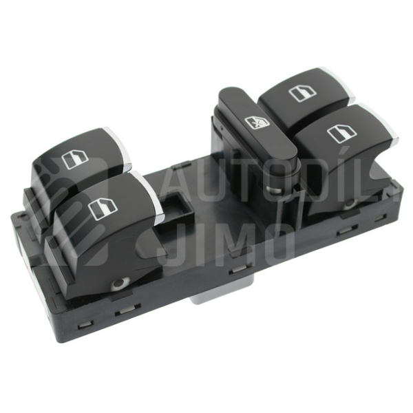 Ovládání stahování oken VW Passat B6,  B7, Passat CC - chrom