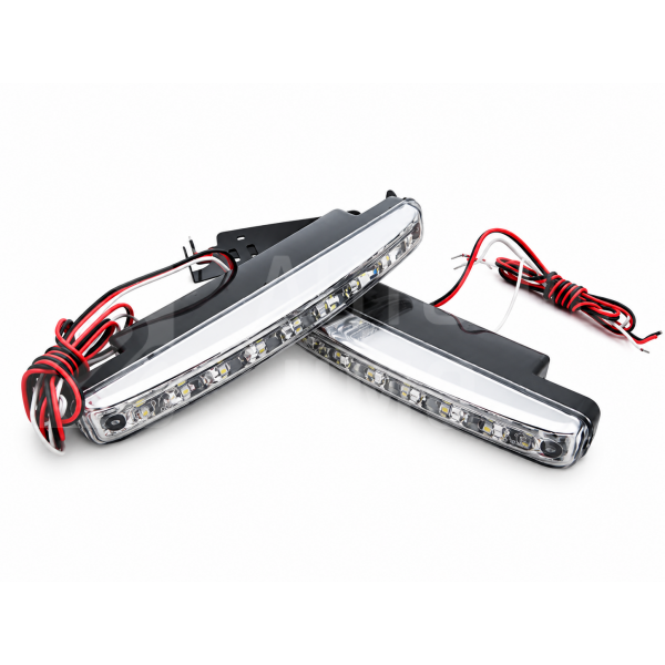Superlight LED světla pro denní svícení DRL 8 LED 220 lm homologace E4 - hlavní foto