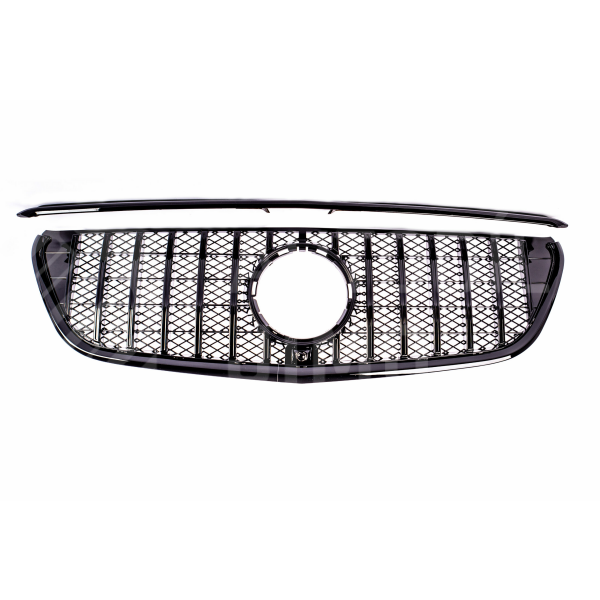 Panamericana Přední maska Mercedes Benz Vito W447 černá Panamericana Přední maska Mercedes Benz Vito W447 černá