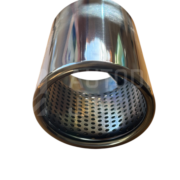 STTuning Koncovka výfuku Škoda, VW, Audi, Seat – tmavý titanový lesk, průměr 73 mm (1 ks) STTuning Koncovka výfuku Škoda, VW, Audi, Seat – tmavý titanový lesk, průměr 73 mm (1 ks)
