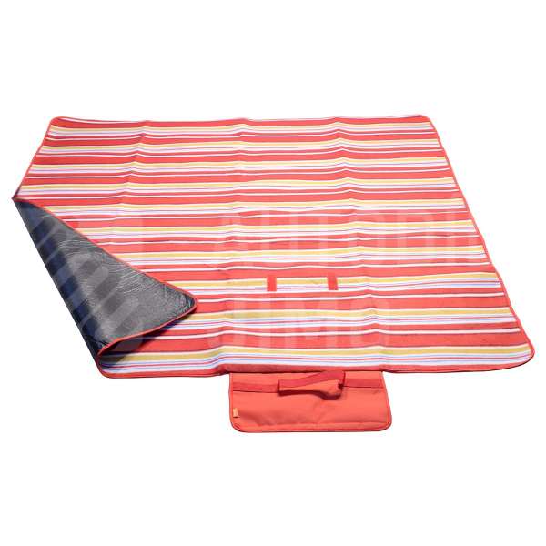 Pikniková deka FLEECE 150x135cm červená