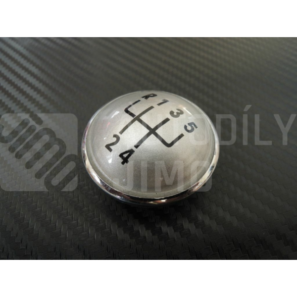 Plaketka řadící páky VW Golf V, Jetta V 5st. stříbrná Plaketka řadící páky VW Golf V, Jetta V 5st. stříbrná