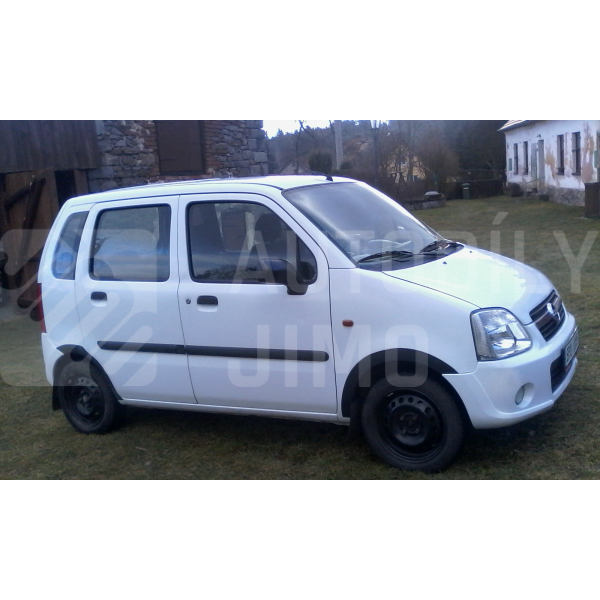 Plastové lemy blatníku Opel Agila, Suzuki Wagon R+ 00-08