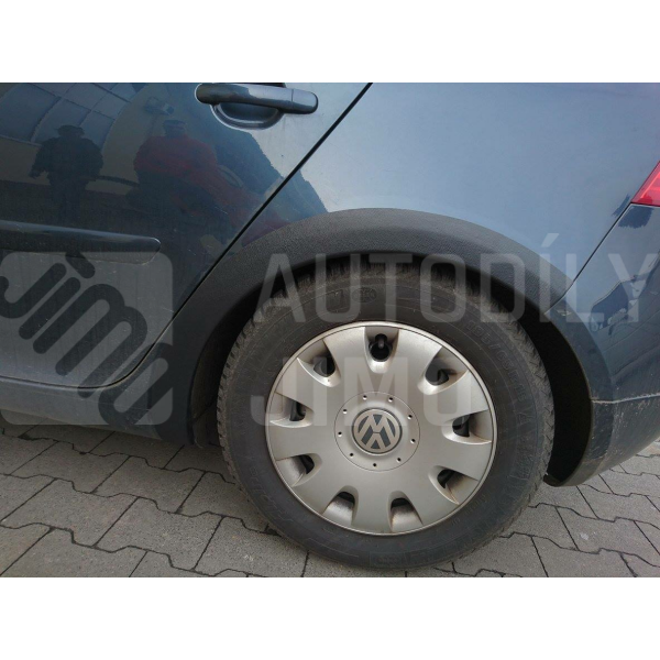 Plastové lemy blatníků VW Golf V 2003-2008 Plastové lemy blatníků VW Golf V 2003-2008