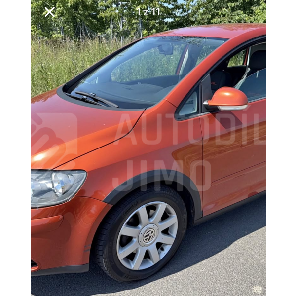 Plastové lemy blatníku VW Golf V PLUS 2005-2013 model předfaceliftem levý přední lem Plastové lemy blatníku VW Golf V PLUS 2005-2013 model předfaceliftem levý přední lem