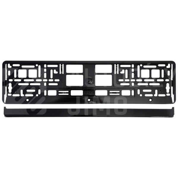 Podložka pod SPZ BLACK metallic Podložka pod SPZ BLACK metallic