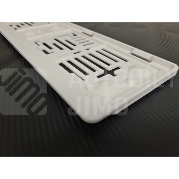 Podložka pod SPZ, podznačka - bílá Podložka pod SPZ, podznačka - bílá