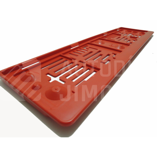 Podložka pod SPZ, podznačka - červená Podložka pod SPZ, podznačka - červená