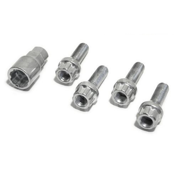 Pojistné šrouby kol M14x1,50x26mm - kulové sedlo (D)