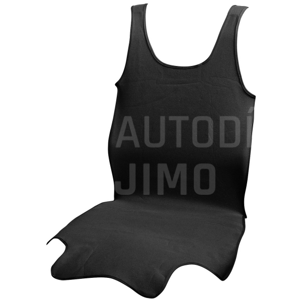Potah sedadla TRIKO SOFT přední 1ks černý