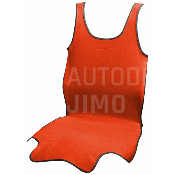 Potah sedadla Triko soft přední červený