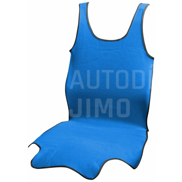 Potah sedadla Triko soft přední modrý