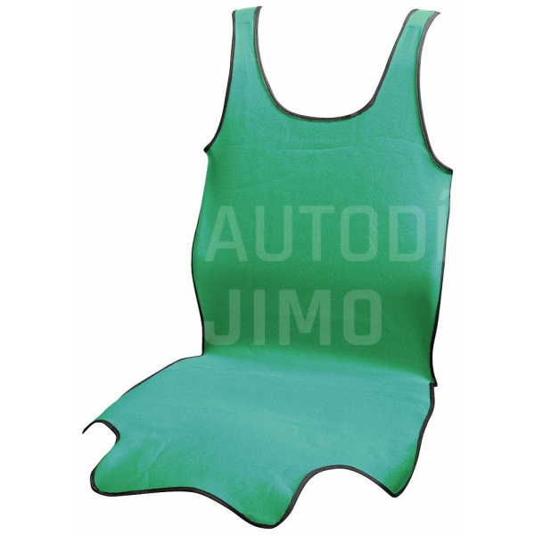 Potah sedadla Triko soft přední zelený