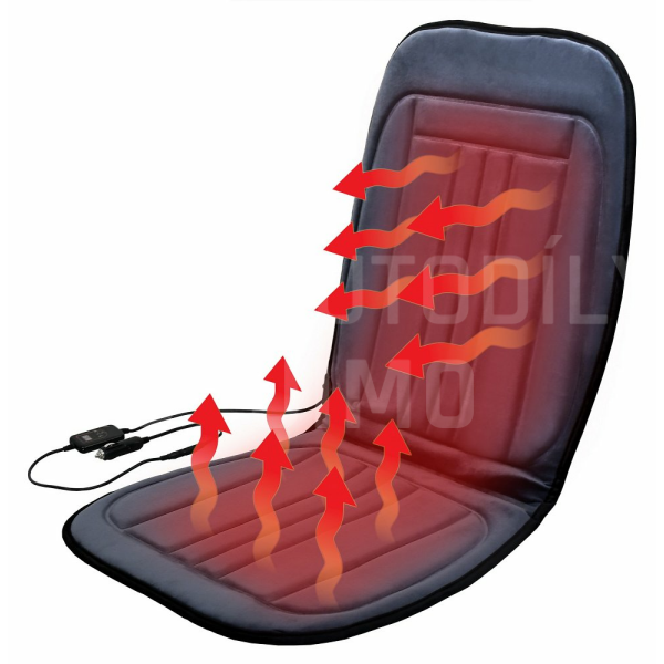 Potah sedadla vyhřívaný s termostatem 12V GRADE