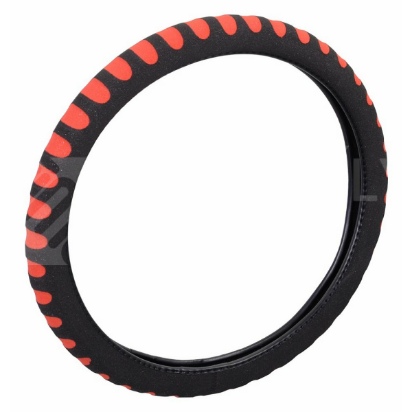 Potah volantu SOFT červený