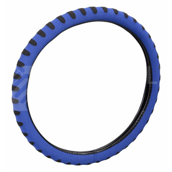 Potah volantu SOFT modrý