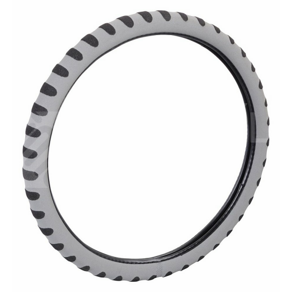 Potah volantu SOFT šedý