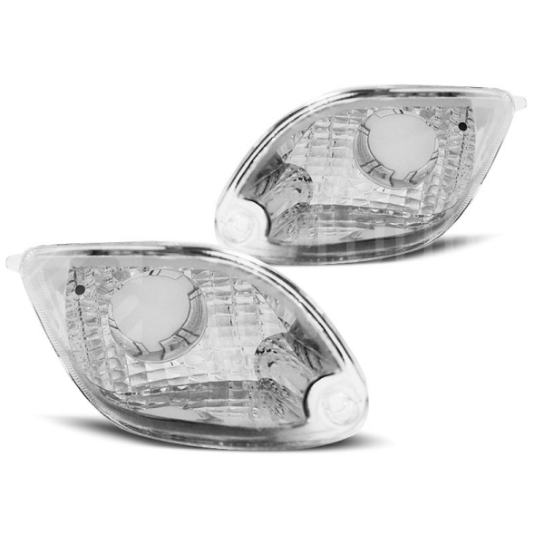 Přední blinkry, směrová světla Ford Focus MK1, 98-01 - chromové Přední blinkry, směrová světla Ford Focus MK1, 98-01 - chromové