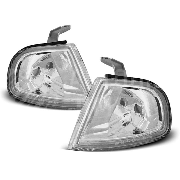 Přední blinkry, směrová světla Honda Prelude 92-97 - chromové.