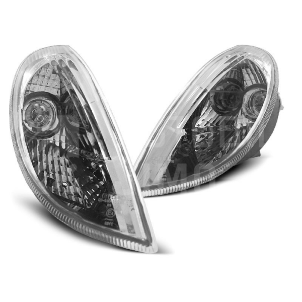 Přední blinkry, směrová světla Mercedes R170 SLK 96-04 - chromové