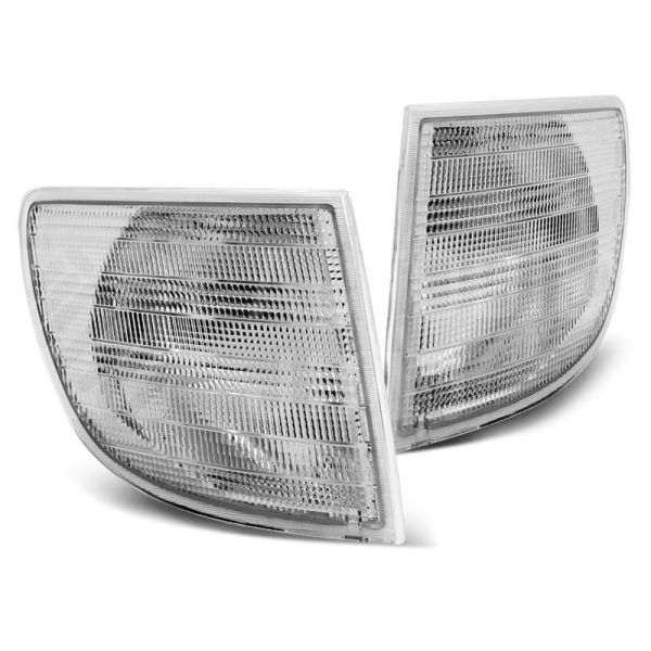 Přední blinkry, směrová světla Mercedes V 98-02, Vito 96-02 - bílé