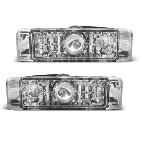 Přední blinkry, směrová světla VW Golf 1, 2, Jetta, Polo 86C - chromové Přední blinkry, směrová světla VW Golf 1, 2, Jetta, Polo 86C - chromové