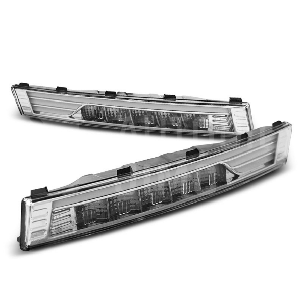 Přední blinkry, směrová světla VW Passat B6 05-10, LED - chromové Přední blinkry, směrová světla VW Passat B6 05-10, LED - chromové